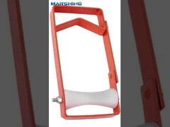 Stromübertragungsleitungen Stringing Tools Pulley Drahtkabelblock für 4 Zoll