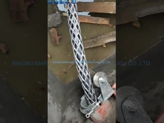 Männliche 2 Pins vorübergehende Verbindungen Steckverbinder Drahtnetz Socken mit Aluminium Enden